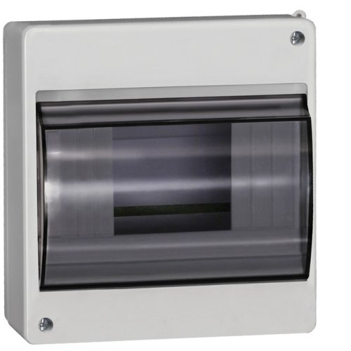 Бокс IEK Krepta 3 КМПн 2/6 146x136x83 IP30 для 6 автоматов с прозрачной крышкой картинка 